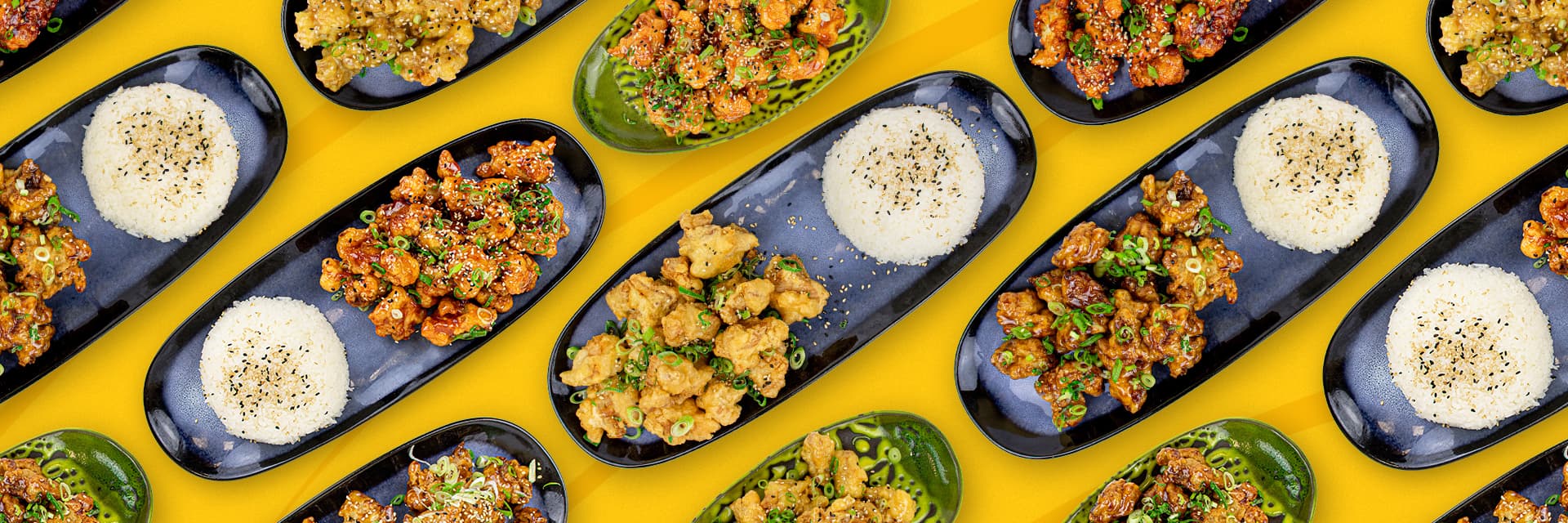 Delicious food plate