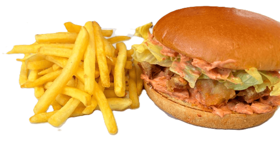 Meniu Kimchi Chicken Burger